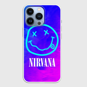 Чехол для iPhone 13 Pro с принтом NIRVANA   НИРВАНА в Белгороде,  |  | Тематика изображения на принте: band | cobain | face | kurt | logo | music | nirvana | rock | rocknroll | группа | кобейн | курт | лого | логотип | музыка | музыкальная | нирвана | рожица | рок | рокнролл | символ