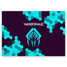 Поздравительная открытка с принтом WARFRAME / ВАРФРЕЙМ в Белгороде, 100% бумага | плотность бумаги 280 г/м2, матовая, на обратной стороне линовка и место для марки
 | Тематика изображения на принте: frame | game | games | logo | prime | war | warframe | вар | варфрейм | игра | игры | кува | лого | логотип | логотипы | прайм | символ | символы | фрейм