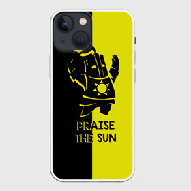 Чехол для iPhone 13 mini с принтом Praise the sun в Белгороде,  |  | dark souls | dark souls iii | дарк солс | дарк соулс | темные души | черные души