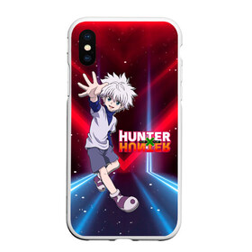 Чехол для iPhone XS Max матовый с принтом Киллуа Hunter x Hunter в Белгороде, Силикон | Область печати: задняя сторона чехла, без боковых панелей | anime | hunter | hunter x hunter | killua | zoldyck | аниме | зодиак | охотник | охотники