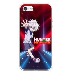 Чехол для iPhone 5/5S матовый с принтом Киллуа Hunter x Hunter в Белгороде, Силикон | Область печати: задняя сторона чехла, без боковых панелей | anime | hunter | hunter x hunter | killua | zoldyck | аниме | зодиак | охотник | охотники