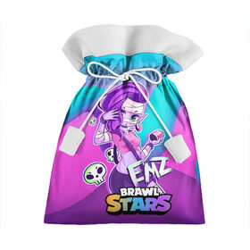 Подарочный 3D мешок с принтом Emz Brawl stars ЭМЗ в Белгороде, 100% полиэстер | Размер: 29*39 см | brawl | brawl stars | brawlstars | brawl_stars | emz | jessie | амз | бравл | бравлстарс | эма | эмз