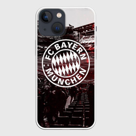 Чехол для iPhone 13 mini с принтом FC BAYERN MUNCHEN в Белгороде,  |  | bayer | bayern | munchen | бавария | баер | баерн | байер | байерн | клуб | мюллер | мюнхен | нойер | фк байер | футбольный