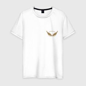 Мужская футболка хлопок с принтом Крылоборство (ангел) в Белгороде, 100% хлопок | прямой крой, круглый вырез горловины, длина до линии бедер, слегка спущенное плечо. | ангел | клуб романтики | крылья | секрет небес
