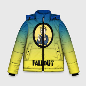 Зимняя куртка для мальчиков 3D с принтом Fallout Фоллаут в Белгороде, ткань верха — 100% полиэстер; подклад — 100% полиэстер, утеплитель — 100% полиэстер | длина ниже бедра, удлиненная спинка, воротник стойка и отстегивающийся капюшон. Есть боковые карманы с листочкой на кнопках, утяжки по низу изделия и внутренний карман на молнии. 

Предусмотрены светоотражающий принт на спинке, радужный светоотражающий элемент на пуллере молнии и на резинке для утяжки | Тематика изображения на принте: boy | fallout | new vegas | nuka cola | апокалипсис | бандиты | вегас | война | градиент | девочкам | детям | игра | логотипы игр | мальчикам | оружие | парни | пистолеты | подростковые | постапокалипсис | убежище