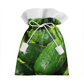 Подарочный 3D мешок с принтом Огурцы в Белгороде, 100% полиэстер | Размер: 29*39 см | еда | зелень | огород | огурец | огуречик | огурцы | огурчик | огурчики | природа | растение | растения | флора