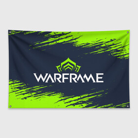 Флаг-баннер с принтом WARFRAME ВАРФРЕЙМ в Белгороде, 100% полиэстер | размер 67 х 109 см, плотность ткани — 95 г/м2; по краям флага есть четыре люверса для крепления | frame | game | games | logo | prime | war | warframe | вар | варфрейм | игра | игры | кува | лого | логотип | логотипы | прайм | символ | символы | фрейм