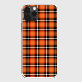 Чехол для iPhone 12 Pro с принтом Шотландская клетка в Белгороде, силикон | область печати: задняя сторона чехла, без боковых панелей | england | scotland | англия | великобритания | волынка | девиз | джентельмены | килт | клан | клетка | королевство | оранжевая | оранжевый | шотландия | шотландка | шотландская клетка