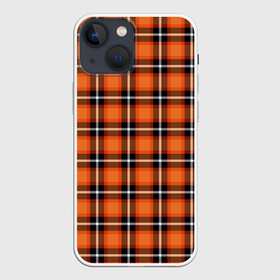 Чехол для iPhone 13 mini с принтом Шотландская клетка в Белгороде,  |  | england | scotland | англия | великобритания | волынка | девиз | джентельмены | килт | клан | клетка | королевство | оранжевая | оранжевый | шотландия | шотландка | шотландская клетка