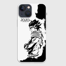 Чехол для iPhone 13 mini с принтом JoJo Bizarre Adventure в Белгороде,  |  | anime | jojo | jojo’s bizarre adventure | аниме | анимэ | биззаре адвенчер | джо | джо джо | джоджо | джонатан джостар | дзёсукэ хигасиката | дзётаро кудзё | жожо | игги | кира | лого | манга | невероятные приключения