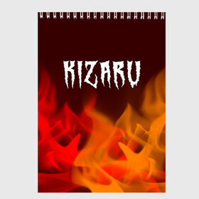 Скетчбук с принтом KIZARU КИЗАРУ в Белгороде, 100% бумага
 | 48 листов, плотность листов — 100 г/м2, плотность картонной обложки — 250 г/м2. Листы скреплены сверху удобной пружинной спиралью | Тематика изображения на принте: family | haunted | kizaru | logo | music | rap | rapper | кизару | лого | логотип | логотипы | музыка | рэп | рэпер | рэперы | символ | символы | фэмили | хантед