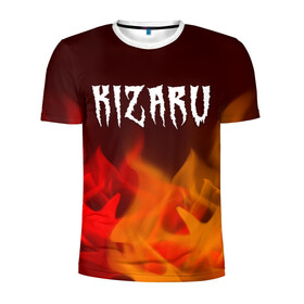 Мужская футболка 3D спортивная с принтом KIZARU / КИЗАРУ в Белгороде, 100% полиэстер с улучшенными характеристиками | приталенный силуэт, круглая горловина, широкие плечи, сужается к линии бедра | family | haunted | kizaru | logo | music | rap | rapper | кизару | лого | логотип | логотипы | музыка | рэп | рэпер | рэперы | символ | символы | фэмили | хантед