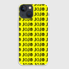 Чехол для iPhone 13 mini с принтом JoJo Bizarre Adventure в Белгороде,  |  | anime | jojo | jojo’s bizarre adventure | аниме | анимэ | биззаре адвенчер | джо | джо джо | джоджо | джонатан джостар | дзёсукэ хигасиката | дзётаро кудзё | жожо | игги | кира | лого | манга | невероятные приключения