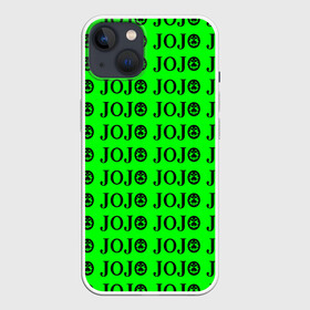 Чехол для iPhone 13 с принтом JoJo Bizarre Adventure в Белгороде,  |  | anime | jojo | jojo’s bizarre adventure | аниме | анимэ | биззаре адвенчер | джо | джо джо | джоджо | джонатан джостар | дзёсукэ хигасиката | дзётаро кудзё | жожо | игги | кира | лого | манга | невероятные приключения