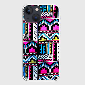 Чехол для iPhone 13 mini с принтом Ацтеки в Белгороде,  |  | абстракция | африка | африканский мотив | африканский паттерн | ацтеки | коллаж | паттерн | хиппи