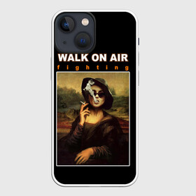 Чехол для iPhone 13 mini с принтом walk on air в Белгороде,  |  | Тематика изображения на принте: air | fighting | on | walk | картина | мона лиза