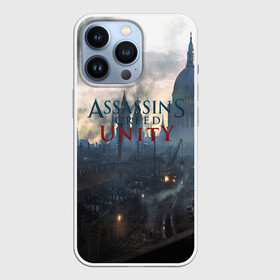 Чехол для iPhone 13 Pro с принтом Assassin’s Creed Unity в Белгороде,  |  | Тематика изображения на принте: black flag | brotherhood | chronicles | creed | game | origins | revelations | rogue | syndicate | unity | valhalla | альтаир | ассасин | игры | кинжал | пираты