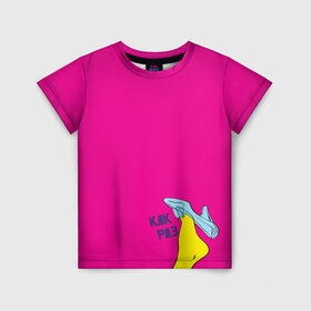 Детская футболка 3D с принтом Золушка в Белгороде, 100% гипоаллергенный полиэфир | прямой крой, круглый вырез горловины, длина до линии бедер, чуть спущенное плечо, ткань немного тянется | disney | princess | дисней | золушка | туфелька