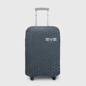 Чехол для чемодана 3D с принтом EVE ECHOES / ИВ ЭХО в Белгороде, 86% полиэфир, 14% спандекс | двустороннее нанесение принта, прорези для ручек и колес | echo | echoes | eve | game | games | logo | online | space | ев онлайн | ев эхо | еве | ив онлайн | ив эхо | игра | игры | космос | лого | логотип | логотипы | онлайн | символ | символы | эхо | эхос