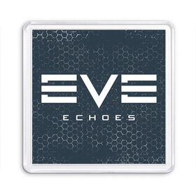 Магнит 55*55 с принтом EVE ECHOES / ИВ ЭХО в Белгороде, Пластик | Размер: 65*65 мм; Размер печати: 55*55 мм | 
