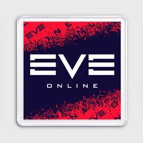 Магнит 55*55 с принтом EVE ONLINE / ИВ ОНЛАЙН в Белгороде, Пластик | Размер: 65*65 мм; Размер печати: 55*55 мм | echo | echoes | eve | game | games | logo | online | space | ев онлайн | ев эхо | еве | ив онлайн | ив эхо | игра | игры | космос | лого | логотип | логотипы | онлайн | символ | символы | эхо | эхос
