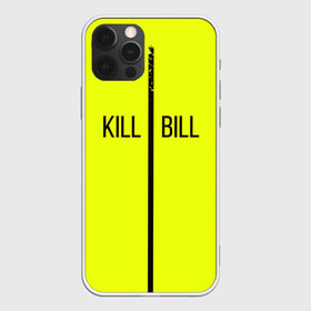 Чехол для iPhone 12 Pro Max с принтом Убить Билла в Белгороде, Силикон |  | Тематика изображения на принте: kill bill | желтый | квентин тарантино | кино | фильм