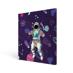 Холст квадратный с принтом Elon Musk в Белгороде, 100% ПВХ |  | astronaut | celebrity | cosmonaut | cosmos | genius | gloves | planet | space | spacesuit | гений | знаменитость | космонавт | космос | перчатки | планета | скафандр
