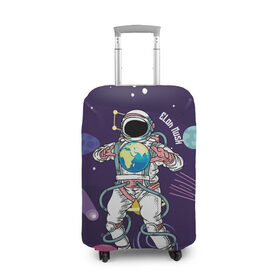 Чехол для чемодана 3D с принтом Elon Musk в Белгороде, 86% полиэфир, 14% спандекс | двустороннее нанесение принта, прорези для ручек и колес | astronaut | celebrity | cosmonaut | cosmos | genius | gloves | planet | space | spacesuit | гений | знаменитость | космонавт | космос | перчатки | планета | скафандр