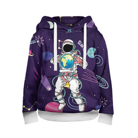 Детская толстовка 3D с принтом Elon Musk в Белгороде, 100% полиэстер | двухслойный капюшон со шнурком для регулировки, мягкие манжеты на рукавах и по низу толстовки, спереди карман-кенгуру с мягким внутренним слоем | astronaut | celebrity | cosmonaut | cosmos | genius | gloves | planet | space | spacesuit | гений | знаменитость | космонавт | космос | перчатки | планета | скафандр