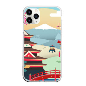 Чехол для iPhone 11 Pro Max матовый с принтом Tokyo в Белгороде, Силикон |  | горы | остров | сакура | токио | япония
