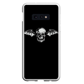 Чехол для Samsung S10E с принтом Avenged Sevenfold - Deleed (1) в Белгороде, Силикон | Область печати: задняя сторона чехла, без боковых панелей | a7x | avenged sevenfold | hard rock | johnny christ | rock | synyster gates | zacky vengeance