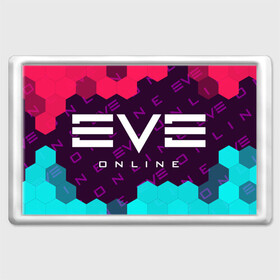 Магнит 45*70 с принтом EVE ONLINE / ИВ ОНЛАЙН в Белгороде, Пластик | Размер: 78*52 мм; Размер печати: 70*45 | Тематика изображения на принте: echo | echoes | eve | game | games | logo | online | space | ев онлайн | ев эхо | еве | ив онлайн | ив эхо | игра | игры | космос | лого | логотип | логотипы | онлайн | символ | символы | эхо | эхос