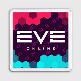 Магнит 55*55 с принтом EVE ONLINE / ИВ ОНЛАЙН в Белгороде, Пластик | Размер: 65*65 мм; Размер печати: 55*55 мм | Тематика изображения на принте: echo | echoes | eve | game | games | logo | online | space | ев онлайн | ев эхо | еве | ив онлайн | ив эхо | игра | игры | космос | лого | логотип | логотипы | онлайн | символ | символы | эхо | эхос