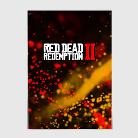 Постер с принтом RED DEAD REDEMPTION 2 в Белгороде, 100% бумага
 | бумага, плотность 150 мг. Матовая, но за счет высокого коэффициента гладкости имеет небольшой блеск и дает на свету блики, но в отличии от глянцевой бумаги не покрыта лаком | dead | game | games | logo | rdr | rdr2 | red | red dead redemption 2 | redemption | дед | игра | игры | лого | логотип | логотипы | рдр | рдр2 | ред | редемпшен | редемпшн | символ | символы