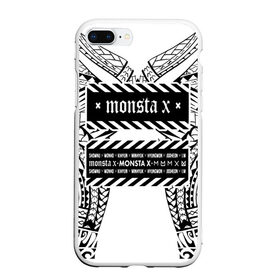 Чехол для iPhone 7Plus/8 Plus матовый с принтом Monsta X в Белгороде, Силикон | Область печати: задняя сторона чехла, без боковых панелей | Тематика изображения на принте: dramarama | edm | hyungwon | idol | im | j pop | jooheon | k pop | kihyun | kpop | minhyuk | mv | shownu | the code | wonho | вонхо | монста х | хип хоп