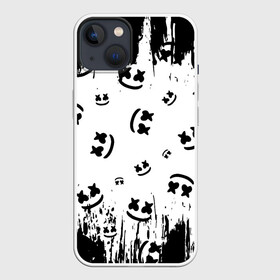 Чехол для iPhone 13 с принтом MARSHMELLO   МАРШМЕЛЛОУ в Белгороде,  |  | face | logo | marsh | marshmallow | marshmello | marshmelo | mello | smile | лицо | лого | маршмеллов | маршмеллоу | маршмеллу | маршмело | маршмелов | маршмелоу | маска | музыка | рожица | символ | смайл | улыбка