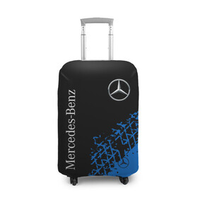 Чехол для чемодана 3D с принтом MERCEDES / МЕРСЕДЕС в Белгороде, 86% полиэфир, 14% спандекс | двустороннее нанесение принта, прорези для ручек и колес | amg | auto | bens | benz | logo | merc | mercedes | mercedes benz | mersedes | moto | star | vthctltc | авто | амг | бенц | звезда | класс | лого | логотип | мерин | мерс | мерседес | мерседес бенц | мото | символ | символы | ьуксувуы