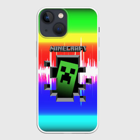 Чехол для iPhone 13 mini с принтом Minecraft (S) в Белгороде,  |  | craft | creeper | dungeon | dungeons | earth | game | logo | mine | minecraft | minecraft dungeons | mobile | online | дунгеонс | земля | зомби | игра | крипер | лого | майкрафт | майнкрафт | онлайн | подземелье