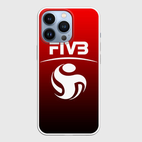 Чехол для iPhone 13 Pro с принтом FIVB ВОЛЕЙБОЛ в Белгороде,  |  | fivb | voleybal | volleyball | волебол | волейбол | волейбола | волейболист | волейболистка | воллейбол | международная | федерация | фивб