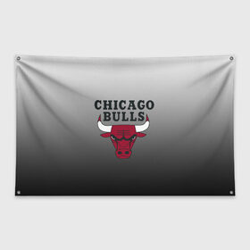 Флаг-баннер с принтом JORDAN CHICAGO BULLS в Белгороде, 100% полиэстер | размер 67 х 109 см, плотность ткани — 95 г/м2; по краям флага есть четыре люверса для крепления | basketball | jordan | michael | michael jordan | баскетбол | джордан | майкл | стиль