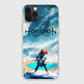 Чехол для iPhone 12 Pro Max с принтом Horizon Zero Dawn в Белгороде, Силикон |  | Тематика изображения на принте: aloy | antasy girl | art | artwork | digital art | fantasy | horizon | horizon: zero dawn | landscape | tallneck | warrior fantasy | weapon | zero dawn