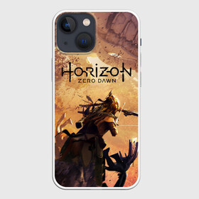 Чехол для iPhone 13 mini с принтом Horizon Zero Dawn в Белгороде,  |  | aloy | antasy girl | art | artwork | digital art | fantasy | horizon | horizon: zero dawn | landscape | tallneck | warrior fantasy | weapon | zero dawn