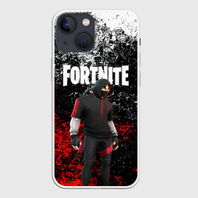 Чехол для iPhone 13 mini с принтом IKONIK FORTNITE в Белгороде,  |  | 2019 | battle royale | chapter 2 | epic games | fortnite | game | season x | zombie | зомби | фортнайт