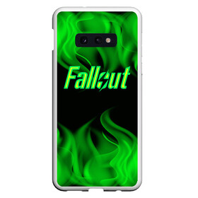 Чехол для Samsung S10E с принтом FALLOUT ФЭЛЛАУТ в Белгороде, Силикон | Область печати: задняя сторона чехла, без боковых панелей | bethesda | bethesda game studios | fallout | fallout 4 | game | vault   tec | vault boy | игры | постапокалипсис | убежище 101