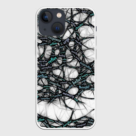 Чехол для iPhone 13 mini с принтом NEIROLINK в Белгороде,  |  | абстракция | веном | наука | нейронная сеть | нейроны | превращения | сети | узор | ученые