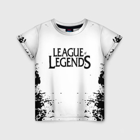Детская футболка 3D с принтом League of legends в Белгороде, 100% гипоаллергенный полиэфир | прямой крой, круглый вырез горловины, длина до линии бедер, чуть спущенное плечо, ткань немного тянется | best | build | bunnyfufuu | league | league of legends | league of legends pro guides | lol | lol montage | moba | offiners | proguides | riot | riot games | stream highlights | лига легенд | лол | оффинерс