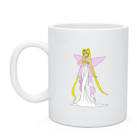 Кружка с принтом Sailor Moon/Серенити в Белгороде, керамика | объем — 330 мл, диаметр — 80 мм. Принт наносится на бока кружки, можно сделать два разных изображения | bunny | luna | princess | serenity | stars | usagi | wings | ангел | волосы | девушка | детям | звездная | звезды | королева | корона | крылья | луна | любовь | малышка | марс | радуга | сейлор мун | токио | усаги цукино | школьные 