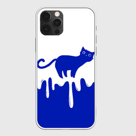 Чехол для iPhone 12 Pro Max с принтом Milk Cat в Белгороде, Силикон |  | cat | cats | japan | kitty | milk | кавай | кот | котейка | котенок | котик | кошка | кошки | милград | молоко | ня | япония