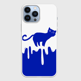 Чехол для iPhone 13 Pro Max с принтом Milk Cat в Белгороде,  |  | cat | cats | japan | kitty | milk | кавай | кот | котейка | котенок | котик | кошка | кошки | милград | молоко | ня | япония