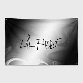 Флаг-баннер с принтом LIL PEEP ЛИЛ ПИП в Белгороде, 100% полиэстер | размер 67 х 109 см, плотность ткани — 95 г/м2; по краям флага есть четыре люверса для крепления | beautiful | daddy | heart | life | lil | lilpeep | music | peep | rap | rapper | rip | tattoo | лил | лилпип | литл | лого | музыка | папочка | пип | рип | рожица | рэп | рэпер | рэперы | сердечко | сердце | символ | тату | татуировки